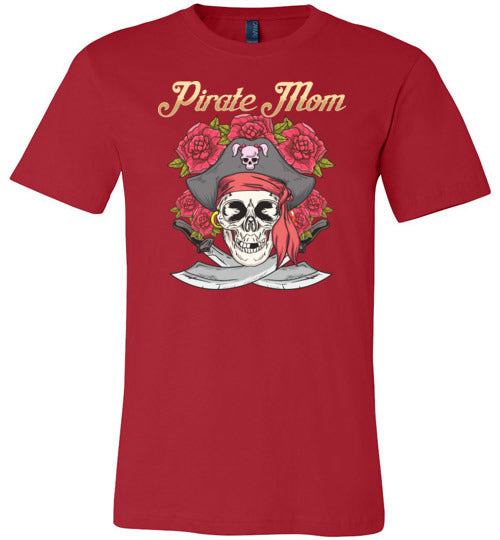 Pirate Mom Fancy Canvas