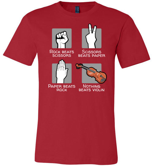 Nothing Beats Violin Canvas