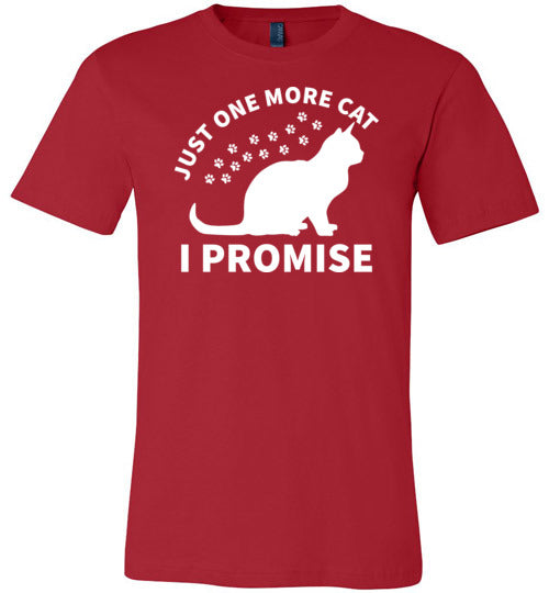 Just One More Cat I Promise Canvas