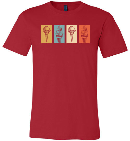 Retro Ice Cream Canvas