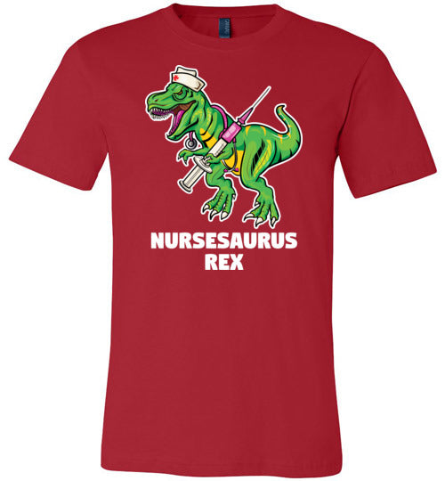 Nursesaurus Rex Canvas