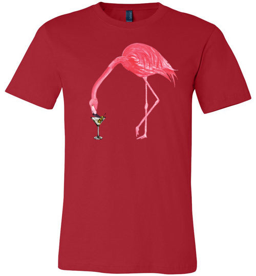 Flamingo Martini Canvas