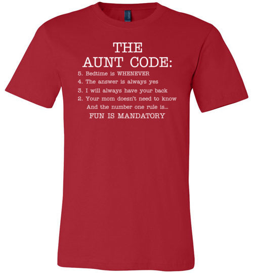 The Aunt Code Canvas