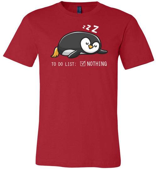 Penguin To Do List Canvas