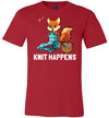 Knit Happens Fox Canvas