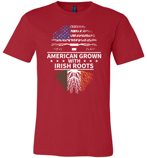 American Grown With Irish Roots Canvas
