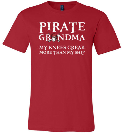 Pirate Grandma Canvas