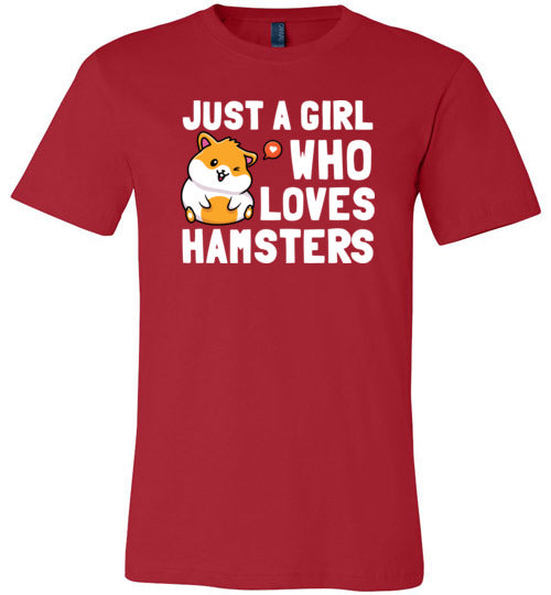 Just a girl Who Loves Hamsters Canvas