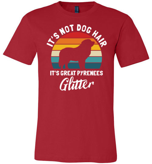 Great Pyrenees Glitter Canvas