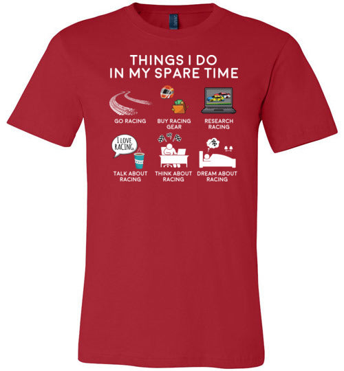 Racing Car Spare Time Canvas