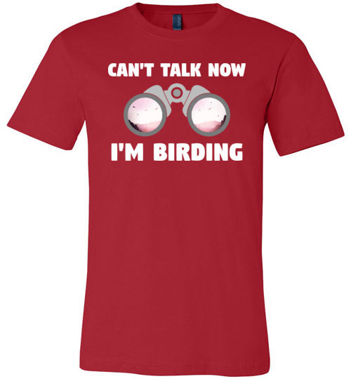 Cant Talk Birding Canvas