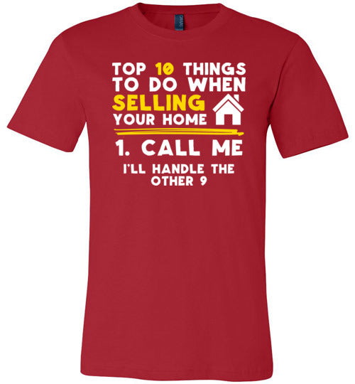 Top 10 Things Realtor Real Estate Canvas