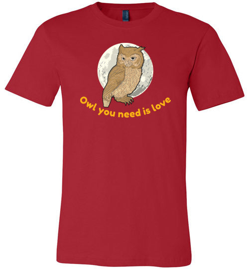 Owl You Need Is Love Canvas