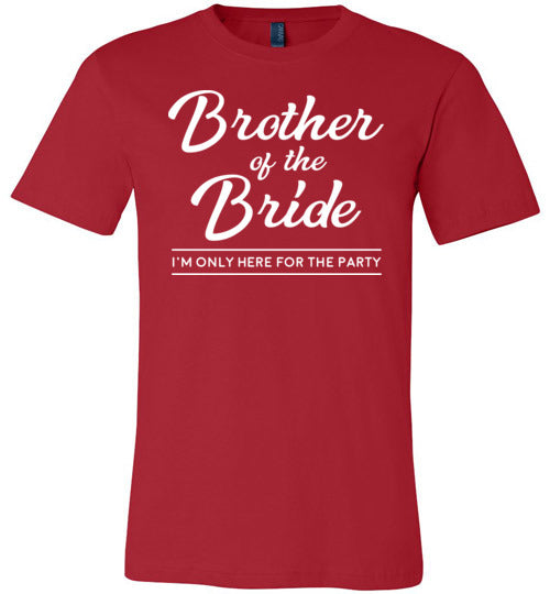 Brother of the Bride Canvas