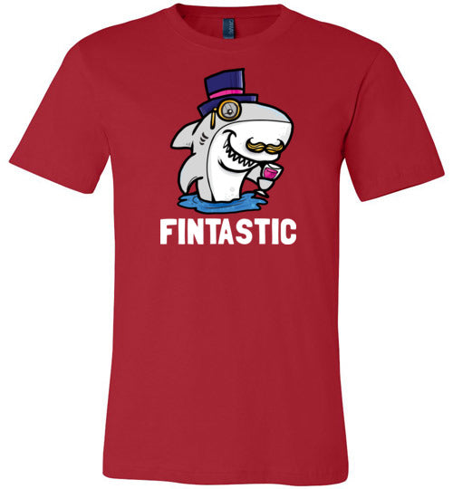 Fintastic Fancy Shark Canvas