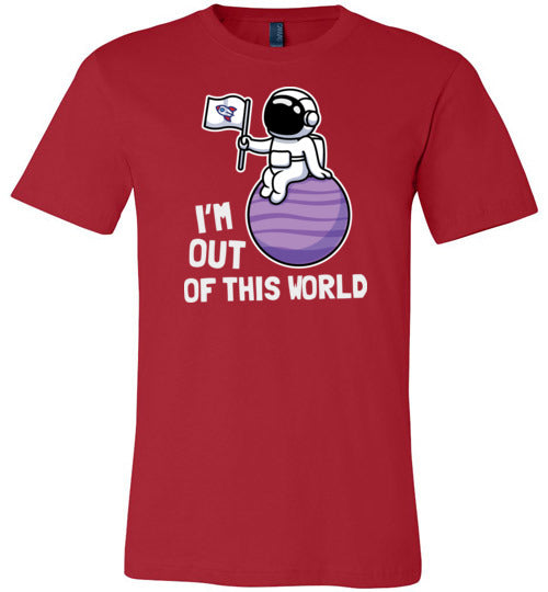 Astronaut Out of this World Canvas