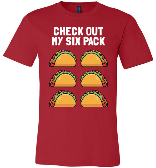 Check Out Six Pack Taco Canvas