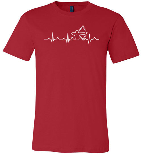 Archery Heartbeat Canvas
