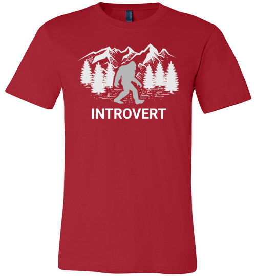 Bigfoot Introvert Canvas