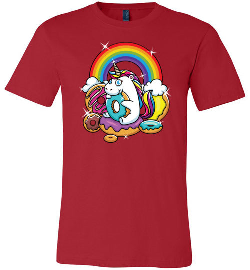 Unicorn Donut Canvas