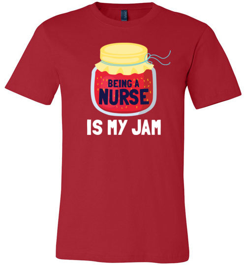 Being a Nurse Is My Jam Canvas