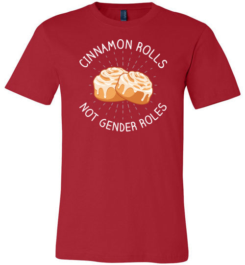 Cinnamon Rolls Not Gender Rolls Canvas