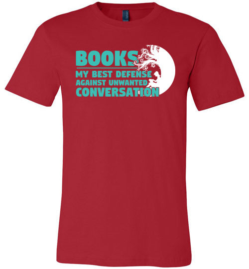 Books Unwanted Conversation Canvas