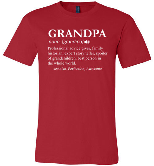 Grandpa Definition Canvas