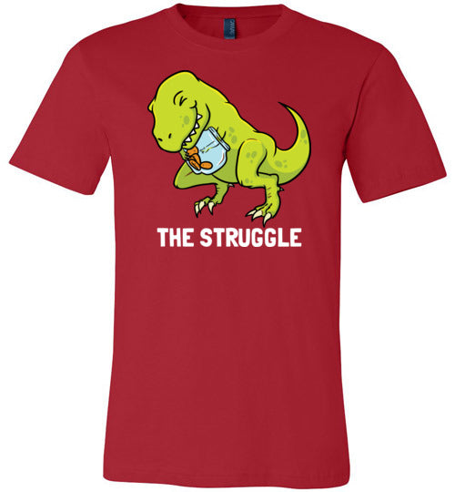 T-Rex Cookies Struggle Short Arm Canvas