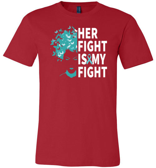 Cervical Cancer Her Fight Canvas