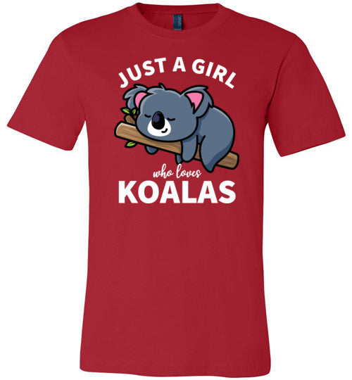 Just a girl who loves koalas Canvas