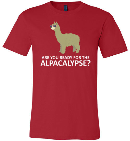 Alpacalypse Are You Ready Canvas