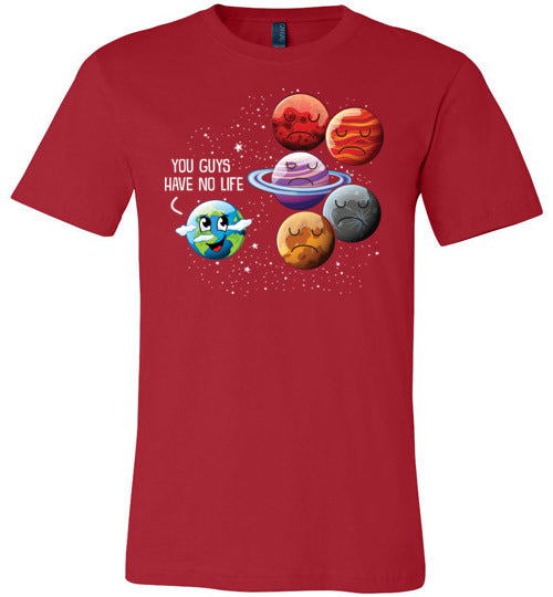 Planets No Life Canvas