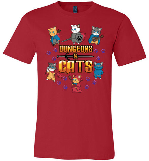 Dungeons and Cats Canvas