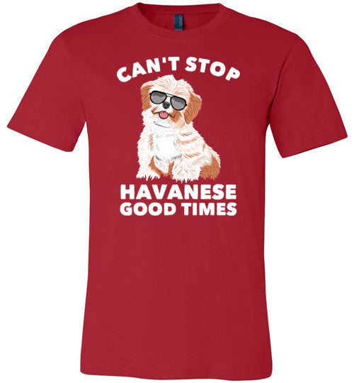 Cant Stop Havanese Canvas