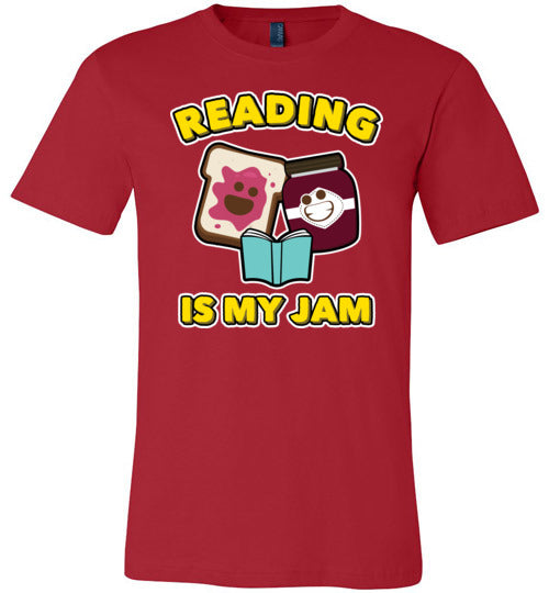 Reading Is My Jam Canvas