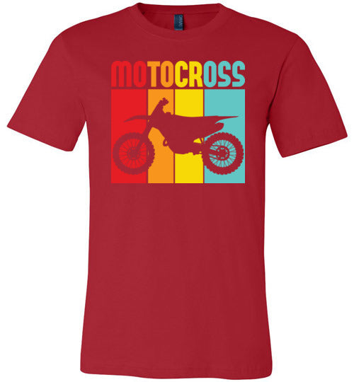 Motocross Retro Canvas