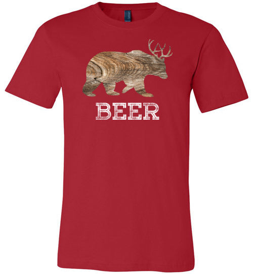 Bear Deer Beer Canvas