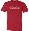Flamingo Group Wine Canvas