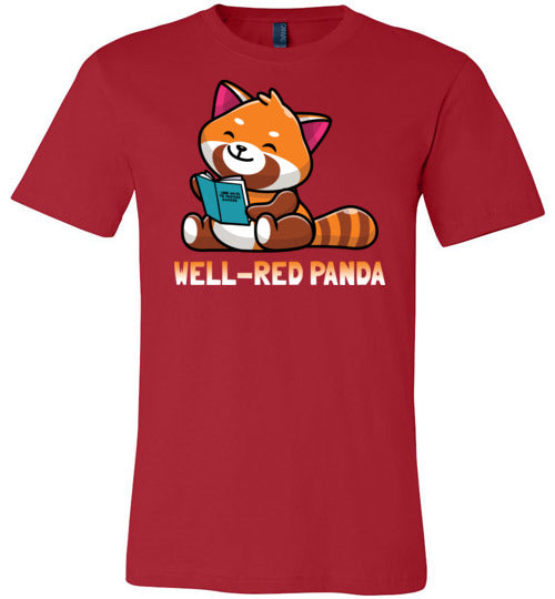Well Red Panda Canvas