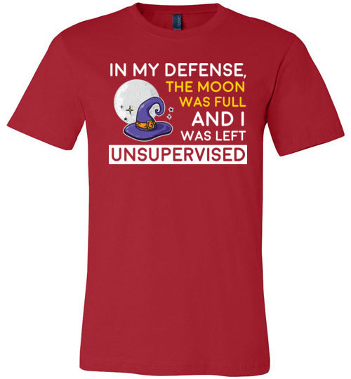 Moon Was Full Left Unsupervised Canvas