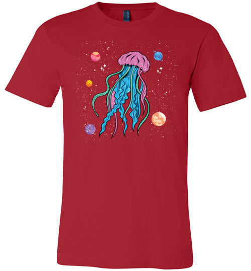 Space Jellyfish Canvas