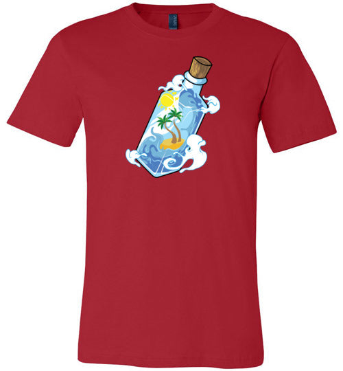 Tropical Paradise In A Bottle Canvas