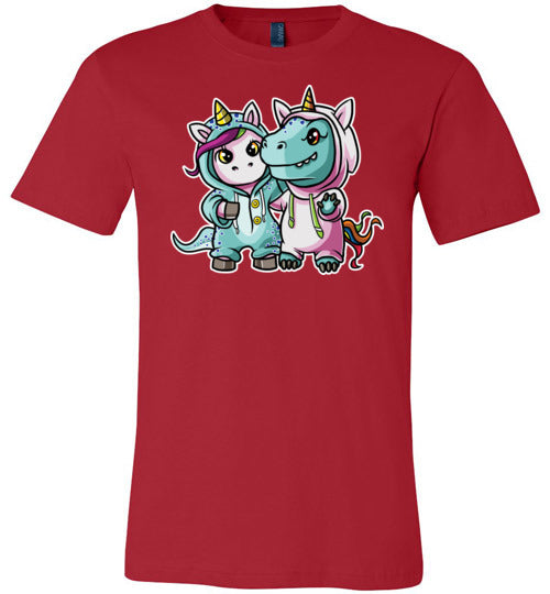 Unicorn T-Rex Costumes Canvas