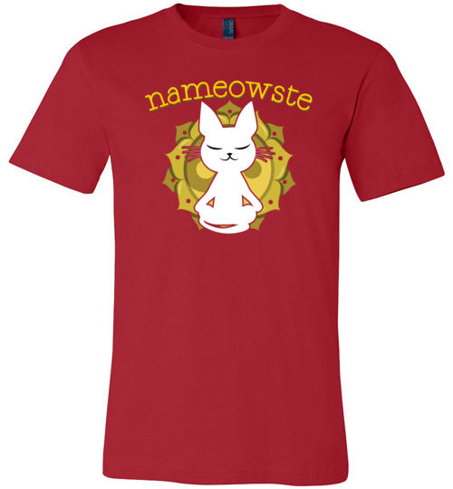 Cat Yoga Nameowste Canvas