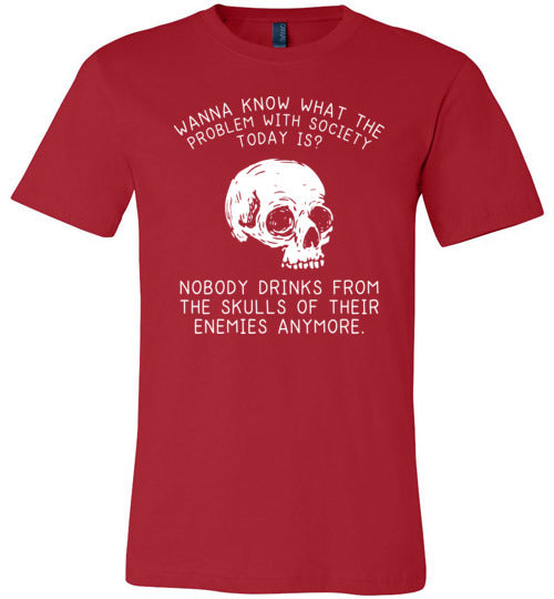 Drink From Skulls Canvas