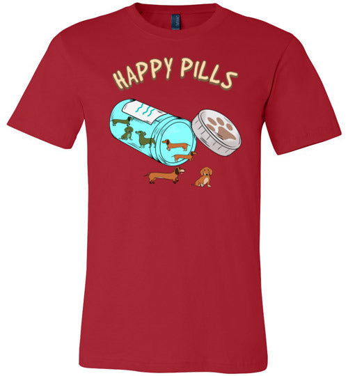 Happy Pills Dachshund Canvas