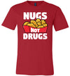 Nugs Not Drugs Canvas