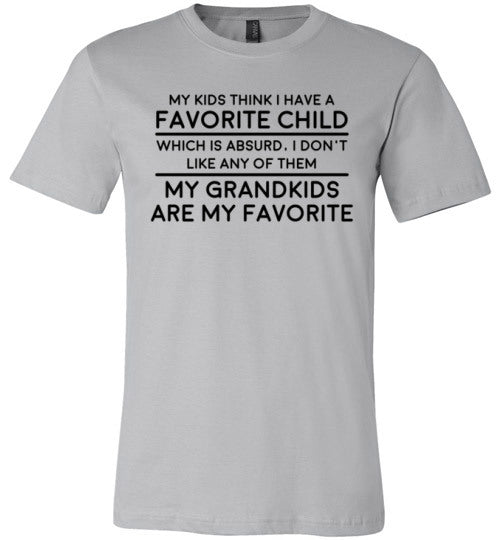 Favorite Child Grandkids Canvas