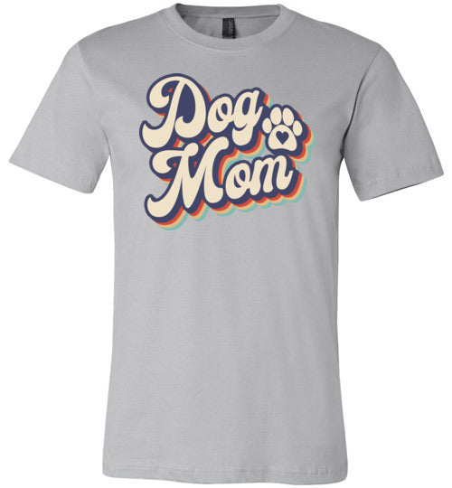 Retro Dog Mom Canvas